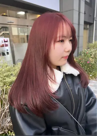 ロング 森本 翔大のヘアスタイル