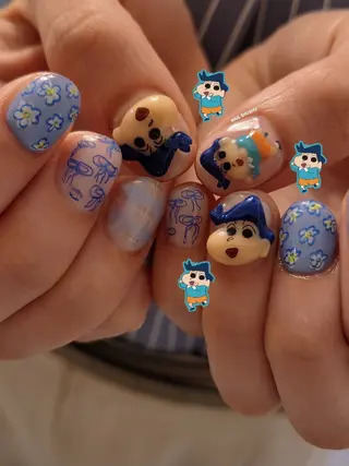 ネイル 3dパーツ/流行り 👧shushu❤️のネイルデザイン