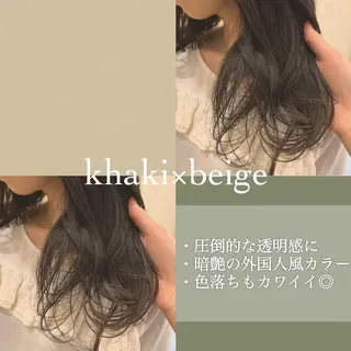 ミディアム カラー レイヤー/艶髪 🇰🇷Ryotaのヘアスタイル