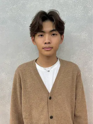 パーマ メンズ 🇰🇷カルマパーマ kaito🇰🇷のヘアスタイル