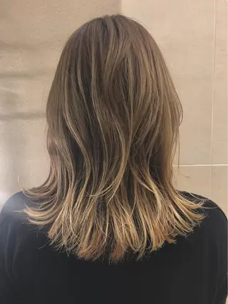 ミディアム 🌿ニュアンス/髪質 改善🌿Fukudaのヘアスタイル