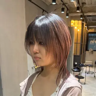 カラー 木村 ハルカのヘアスタイル