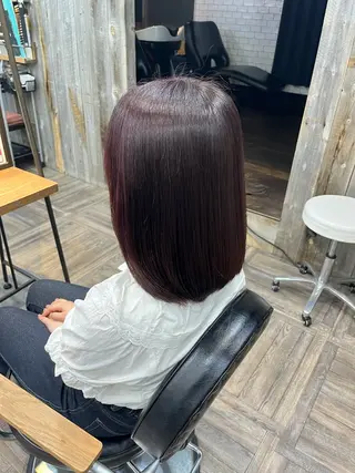 ミディアム 村本 優依のヘアスタイル