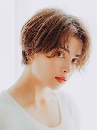 ショート FINE　小岩所属・剱持 沙瑛のヘアスタイル