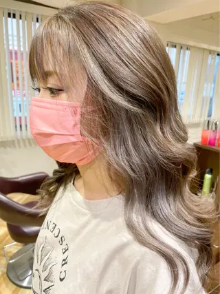 ロング カラー ブリーチ/髪質改善 🍊店長MASAKiのヘアスタイル