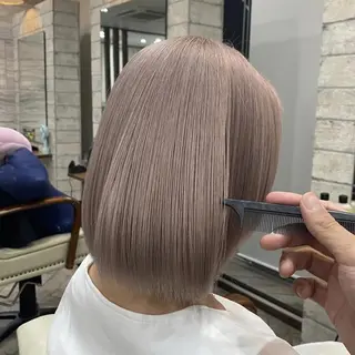 ショート アイブロウ マツエク・マツパ ネイル キッズ パーマ ヘアアレンジ メンズ カラー 髪質改善🇰🇷 レイヤーカット/梅田のヘアスタイル