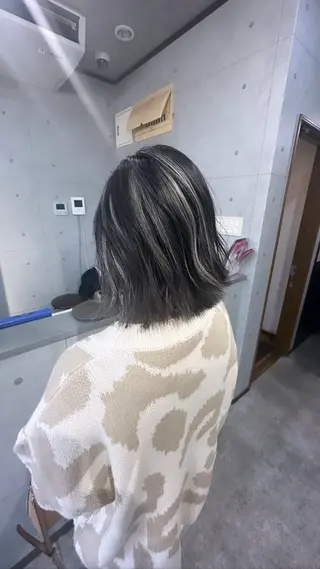 ミディアム REVE所属・馬場  麻応のヘアスタイル
