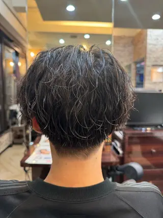 ショート メンズ カットモデル募集長澤 拓弥のヘアスタイル