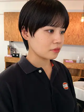 ショート 暖色/パーマ 🌼クニトウメイのヘアスタイル