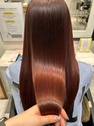 ロング カラー 美髪矯正/ 伊藤 更のヘアスタイル