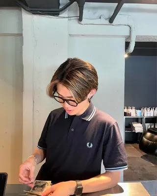 メンズ 透明感・美髪 monsoワニベユナのヘアスタイル