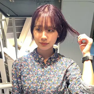 ショート 似合わせカラー🪩 SAYA 👗のヘアスタイル