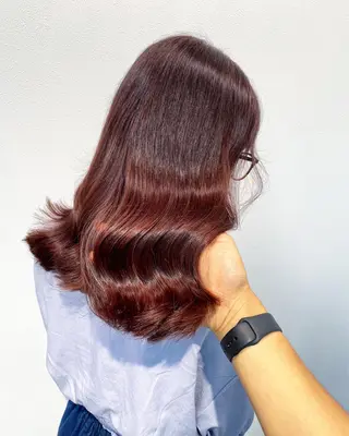 セミロング カラー パーマ ヘアアレンジ M&K　上田店所属・M&K 上田店の眉毛・アイブロウイメージ