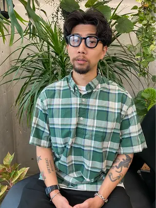 ショート パーマ 似合わせカット レイヤーボブウルフのヘアスタイル