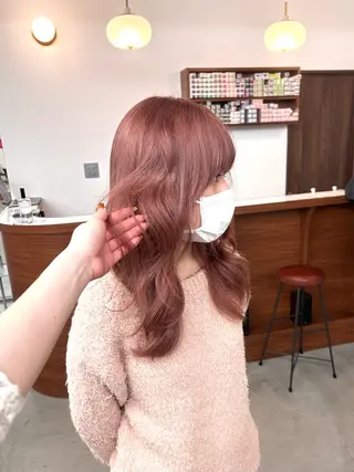 ロング カラー 大阪梅田/ イマムラミヅキのヘアスタイル