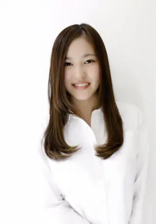 ロング カラー 永岡 鉄平のヘアスタイル