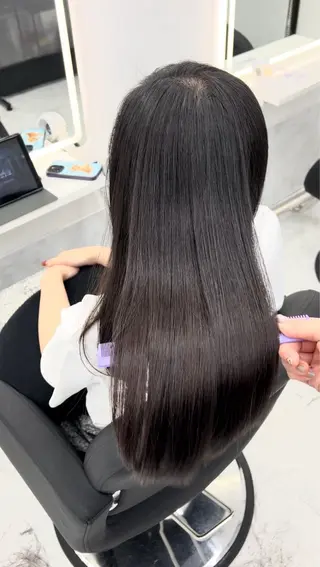 ロング F.所属・miku 🍑髪質改善サロンのヘアスタイル