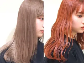 ロング カラー ✨透明感カラー ✨カイトのヘアスタイル