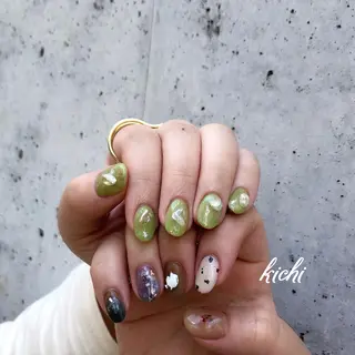 ネイル kichi･:* みじゅのネイルデザイン
