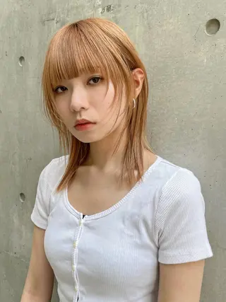 ミディアム カラー 🦋透明感カラー / 森脇　大登のヘアスタイル