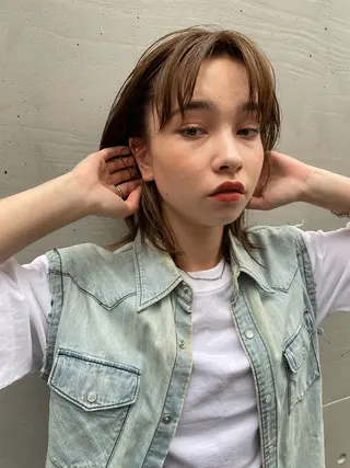 カラー sand 表参道所属・matoi/期間限定 カット無料💟✨のヘアスタイル