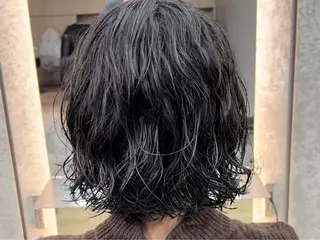 パーマ Lond ciel所属・ショート🩵/パーマ 🇰🇷/月音のヘアスタイル