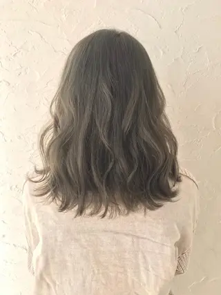 ミディアム カラー 加納 慶治郎のヘアスタイル