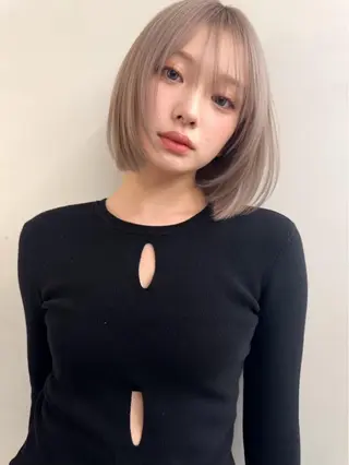 ショート 艶髪ハイトーン 💎凜太郎💎のヘアスタイル
