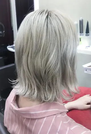 ショート カラー ヘアアレンジ 髪質改善&韓国風特化 型サロン ミシェリーのヘアスタイル