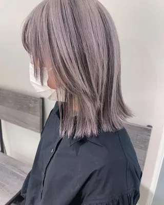 ミディアム ボブ・韓国ヘア特化 美容師💕織茂ひかりのヘアスタイル