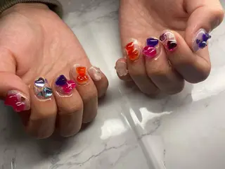 ショート ネイル nail salon azuのネイルデザイン