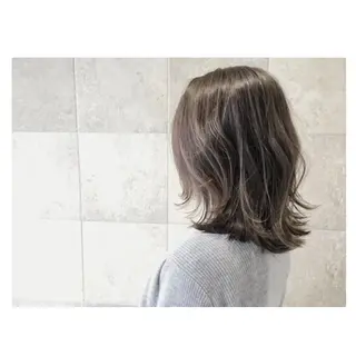 ミディアム カラー カット/メンズカット 藤田麻衣のヘアスタイル