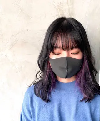 ロング カラー 立川/シールエクステ /みづきのヘアスタイル