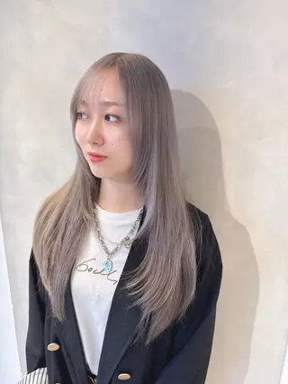 カラー 透明感カラー✨艶髪 制作🌱山根あゆみのヘアスタイル