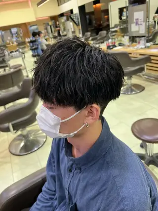 メンズ メンズカット/柏/韓 国/メンズパーマ航太のヘアスタイル