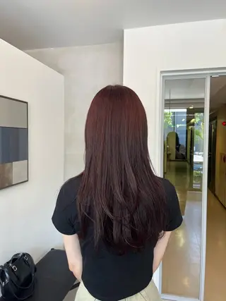 カラー 彩葉/ブリーチ/ カットモデル栄・伏見のヘアスタイル