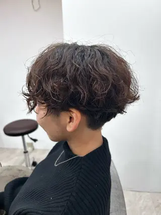 パーマ 菅原 琉偉のヘアスタイル