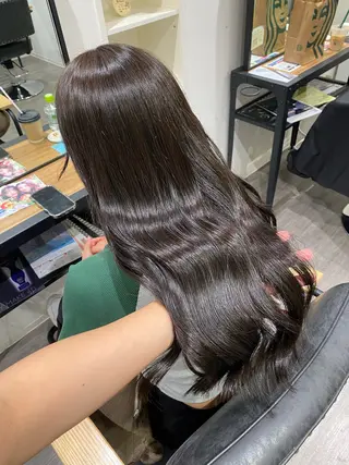 ロング カラー ヘアアレンジ cocotte 💟草間紫音💟のヘアスタイル