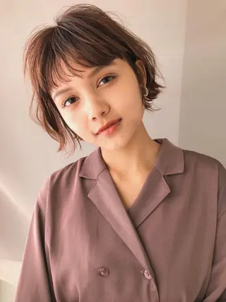 カラー 中澤 美緒のヘアスタイル