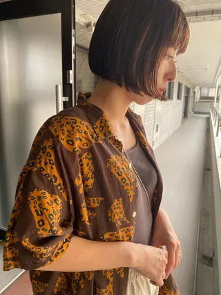 ショート カラー GATTACA所属・KEI gattacaのヘアスタイル