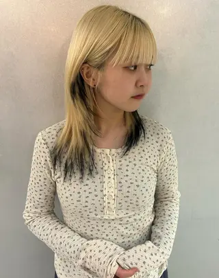 ミディアム レイヤーカット/ルー ツカラー/EMIRIのヘアスタイル