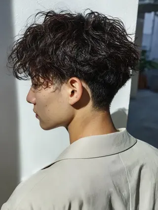 メンズ TELAHAIR 髪質改善特化型サロンのヘアスタイル