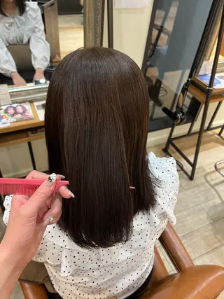 ミディアム みゆ/カラー モデル募集中🎀🤍のヘアスタイル