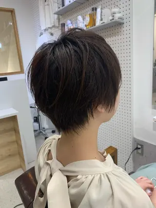 ショート ショート、ボブ特化 長島智彦のヘアスタイル