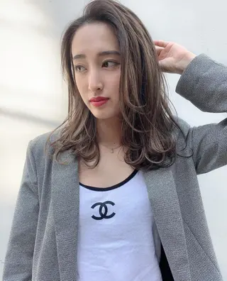 カラー 寺山 佳貴のヘアスタイル