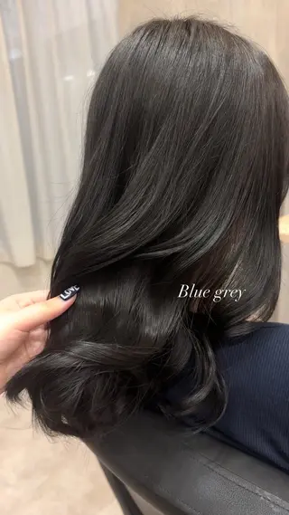 セミロング カラー ALLEN hair 郡山店所属・和久 夢彩のヘアスタイル