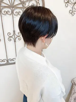 カラー 🩶韓国艶髪🇰🇷 下本夕綺のヘアスタイル