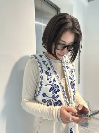 ショート カラー キッズ オトナヘア🌸 harukaのヘアスタイル