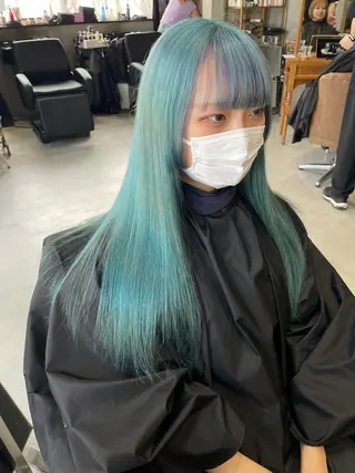 ロング カラー spooopy所属・🕊大垣 めぐみ🕊のヘアスタイル