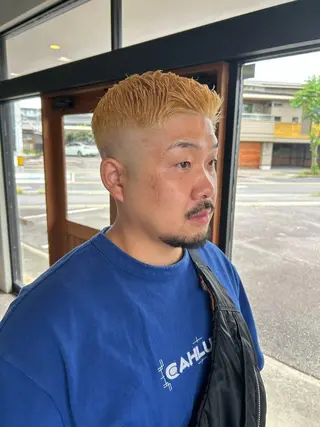ショート カラー メンズ 🇺🇸メンズ特化 KYOYA💈のヘアスタイル